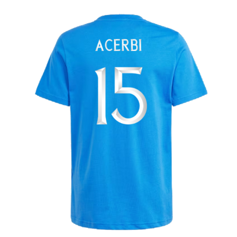 2024-2025 Italy DNA Tee (Blue) - Kids (ACERBI 15)