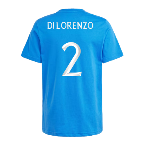 2024-2025 Italy DNA Tee (Blue) - Kids (DI LORENZO 2)