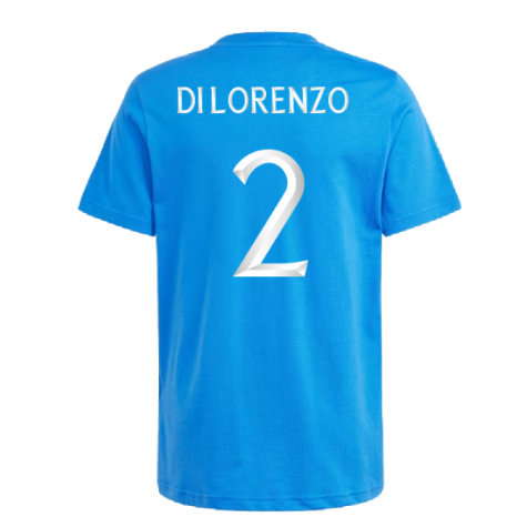 2024-2025 Italy DNA Tee (Blue) - Kids (DI LORENZO 2)