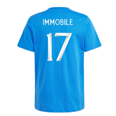 2024-2025 Italy DNA Tee (Blue) - Kids (IMMOBILE 17)