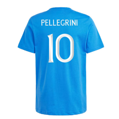 2024-2025 Italy DNA Tee (Blue) - Kids (PELLEGRINI 10)