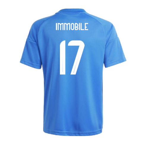 2024-2025 Italy Home Fan Jersey (Kids) (IMMOBILE 17)