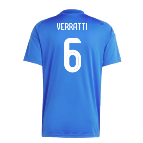 2024-2025 Italy Home Fan Jersey (VERRATTI 6)