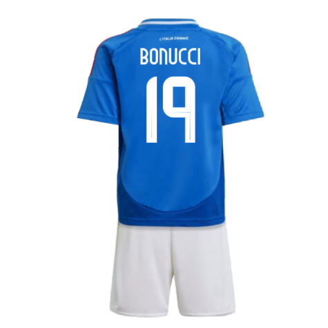 2024-2025 Italy Home Mini Kit (BONUCCI 19)