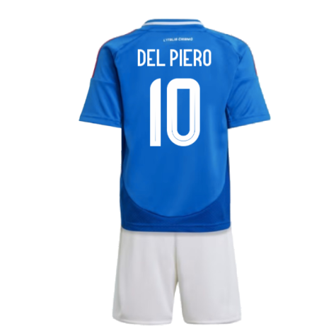 2024-2025 Italy Home Mini Kit (DEL PIERO 10)