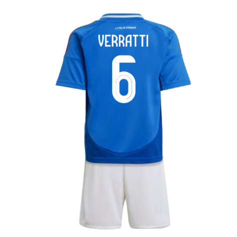 2024-2025 Italy Home Mini Kit (VERRATTI 6)