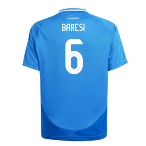 2024-2025 Italy Home Shirt (Kids) (BARESI 6)