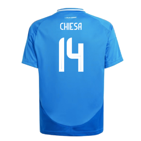 2024-2025 Italy Home Shirt (Kids) (CHIESA 14)