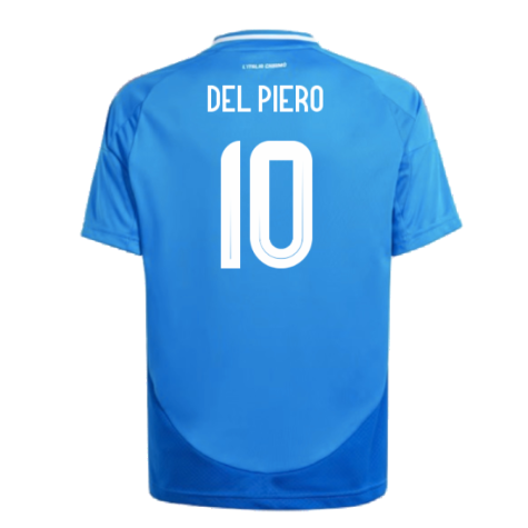 2024-2025 Italy Home Shirt (Kids) (DEL PIERO 10)