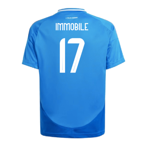 2024-2025 Italy Home Shirt (Kids) (IMMOBILE 17)