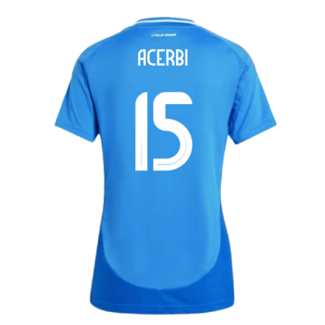 2024-2025 Italy Home Shirt (Ladies) (ACERBI 15)