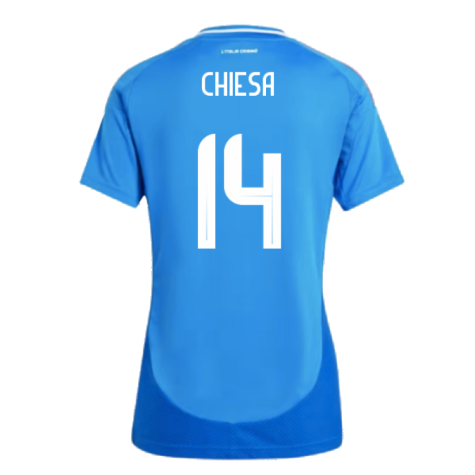 2024-2025 Italy Home Shirt (Ladies) (CHIESA 14)