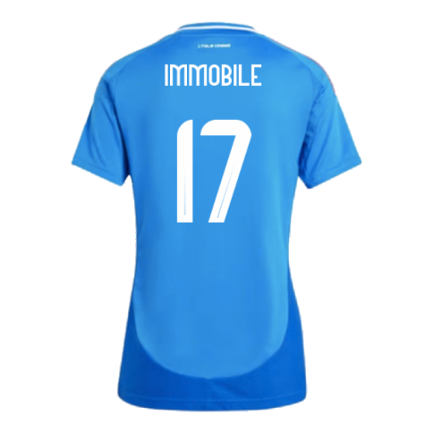 2024-2025 Italy Home Shirt (Ladies) (IMMOBILE 17)