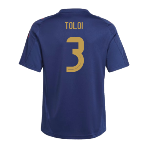 2024-2025 Italy Training Jersey (Navy) - Kids (TOLOI 3)