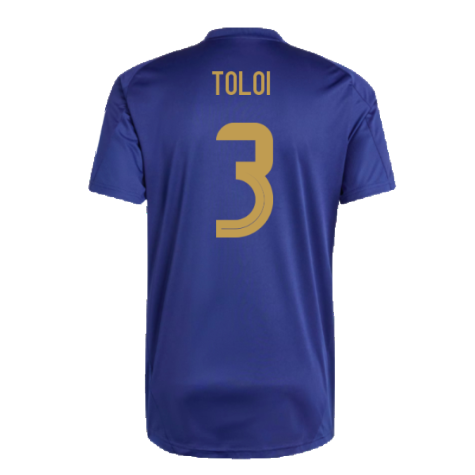 2024-2025 Italy Training Jersey (Navy) (TOLOI 3)