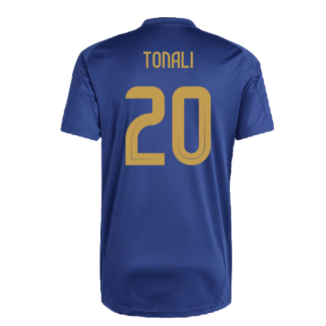 2024-2025 Italy Training Tee (Navy) (TONALI 20)