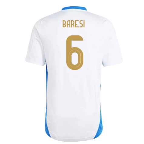 2024-2025 Italy Training Tee (White) (BARESI 6)