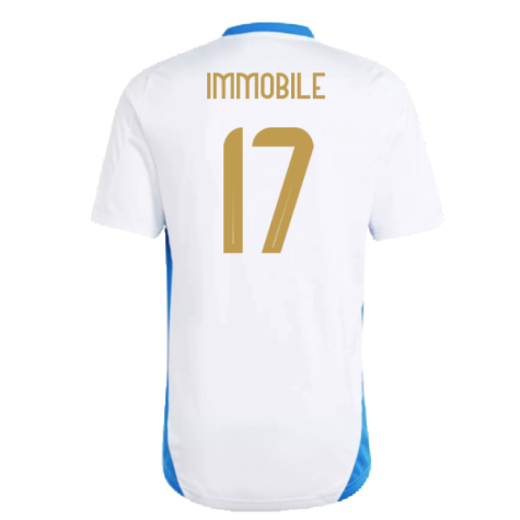 2024-2025 Italy Training Tee (White) (IMMOBILE 17)