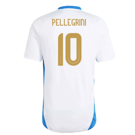 2024-2025 Italy Training Tee (White) (PELLEGRINI 10)