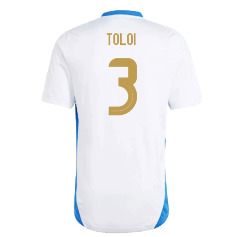 2024-2025 Italy Training Tee (White) (TOLOI 3)