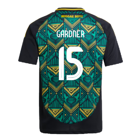 2024-2025 Jamaica Away Shirt (Kids) (Gardner 15)