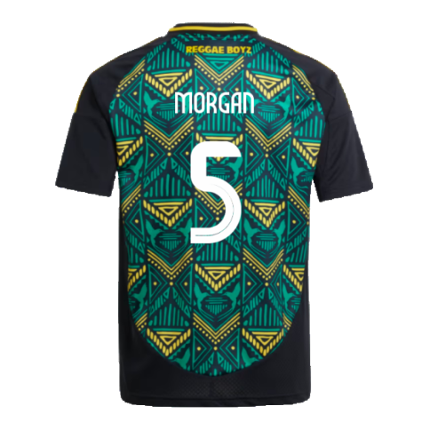 2024-2025 Jamaica Away Shirt (Kids) (Morgan 5)