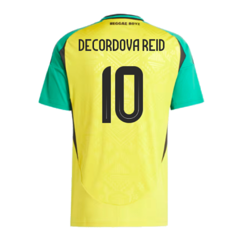 2024-2025 Jamaica Home Shirt (Decordova Reid 10)