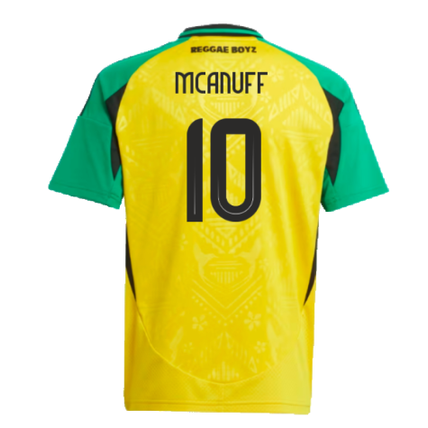 2024-2025 Jamaica Home Shirt (Kids) (McAnuff 10)