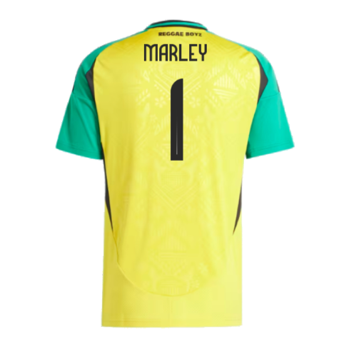 2024-2025 Jamaica Home Shirt (Marley 1)