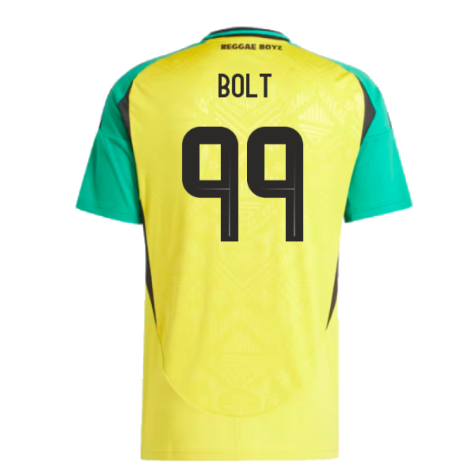 2024-2025 Jamaica Home Shirt (Womens) (Bolt 99)