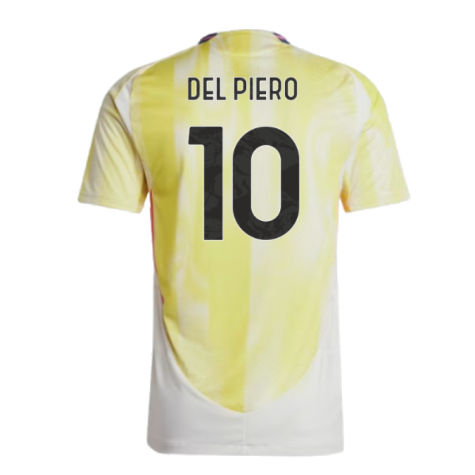 2024-2025 Juventus Authentic Away Shirt (Del Piero 10)