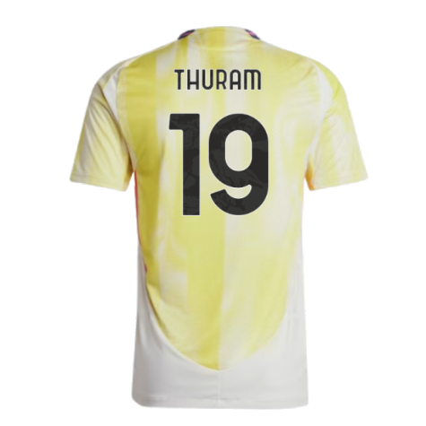 2024-2025 Juventus Authentic Away Shirt (Thuram 19)