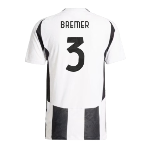 2024-2025 Juventus Authentic Home Shirt (Bremer 3)