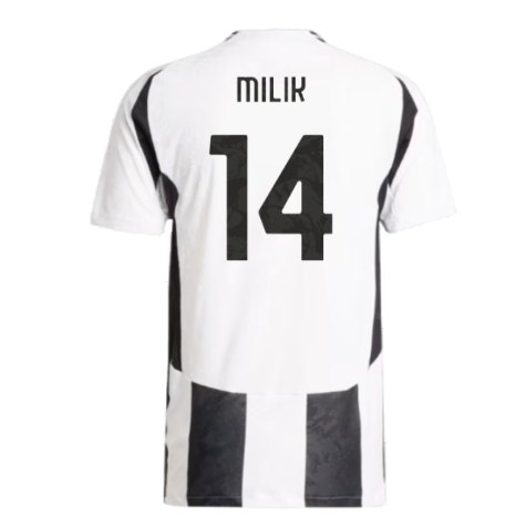 2024-2025 Juventus Authentic Home Shirt (Milik 14)