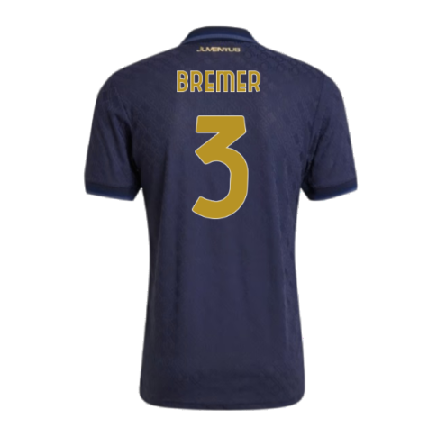 2024-2025 Juventus Authentic Third Shirt (Bremer 3)