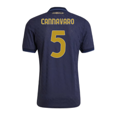 2024-2025 Juventus Authentic Third Shirt (Cannavaro 5)