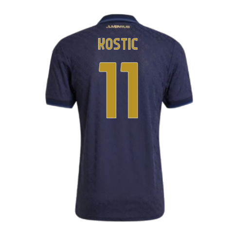 2024-2025 Juventus Authentic Third Shirt (Kostic 11)