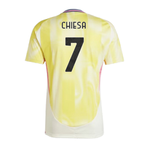 2024-2025 Juventus Away Shirt (Chiesa 7)