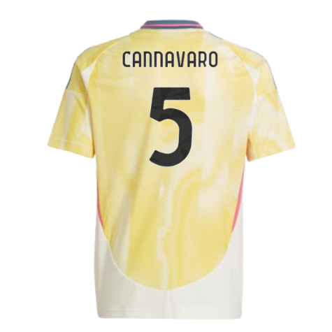 2024-2025 Juventus Away Shirt (Kids) (Cannavaro 5)