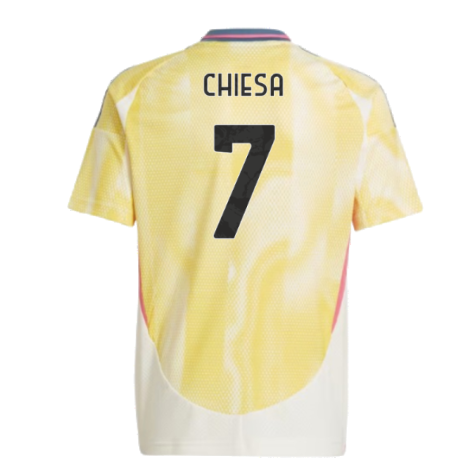 2024-2025 Juventus Away Shirt (Kids) (Chiesa 7)