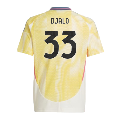 2024-2025 Juventus Away Shirt (Kids) (Djalo 33)