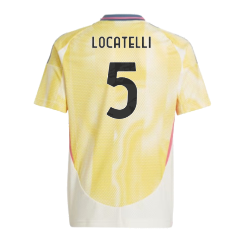 2024-2025 Juventus Away Shirt (Kids) (Locatelli 5)