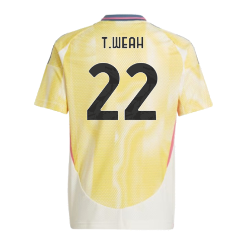 2024-2025 Juventus Away Shirt (Kids) (T.Weah 22)