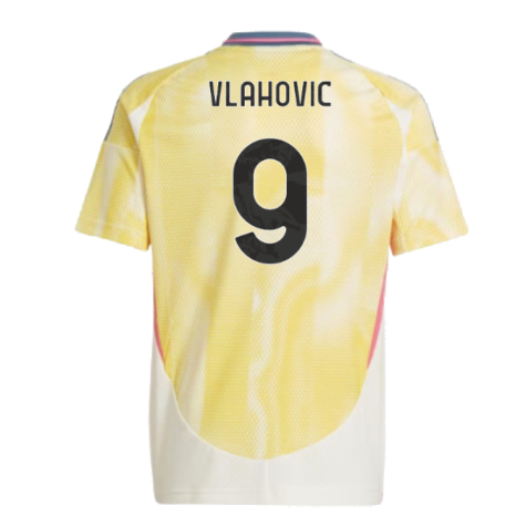 2024-2025 Juventus Away Shirt (Kids) (Vlahovic 9)