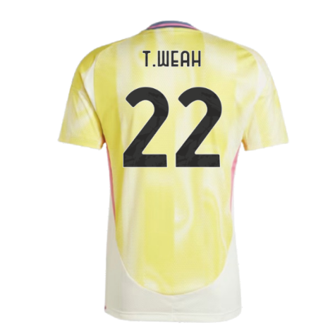 2024-2025 Juventus Away Shirt (T.Weah 22)