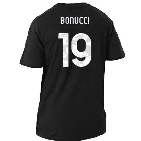 2024-2025 Juventus DNA Tee (Black) (Bonucci 19)