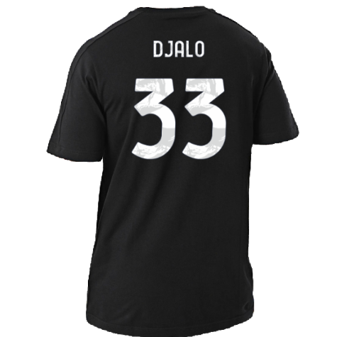 2024-2025 Juventus DNA Tee (Black) (Djalo 33)