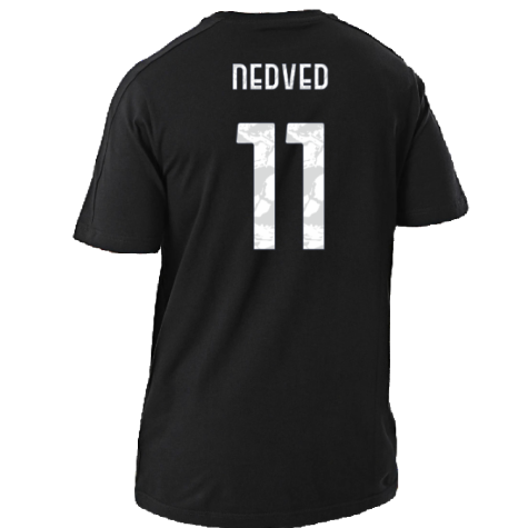 2024-2025 Juventus DNA Tee (Black) (Nedved 11)