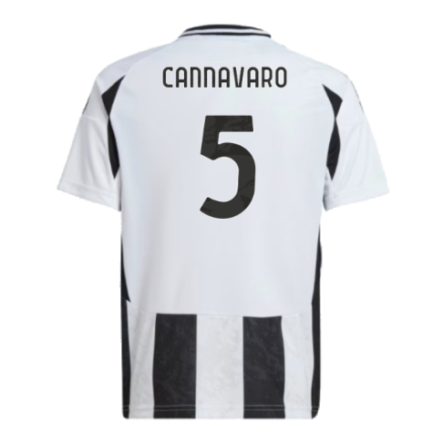 2024-2025 Juventus Home Mini Kit (Cannavaro 5)