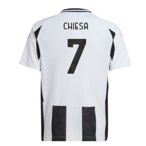 2024-2025 Juventus Home Mini Kit (Chiesa 7)